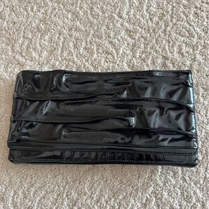 Black Patent Leather Clutch
